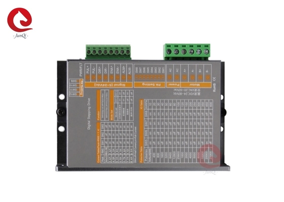 Junqi 24V~80VDC Prąd2.0A~8.4A Cyfrowy skok w dół na 4,68-przewodowy 2-fazowy silnik stopniowy