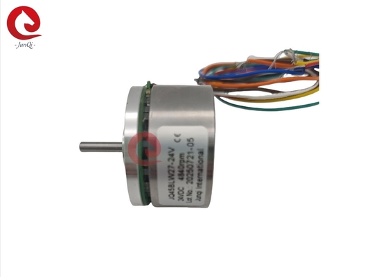 JUNQI JQ45BLW27 24V 4840rpm 130mN.m Tork Flat Out Rotor BLDC Motor