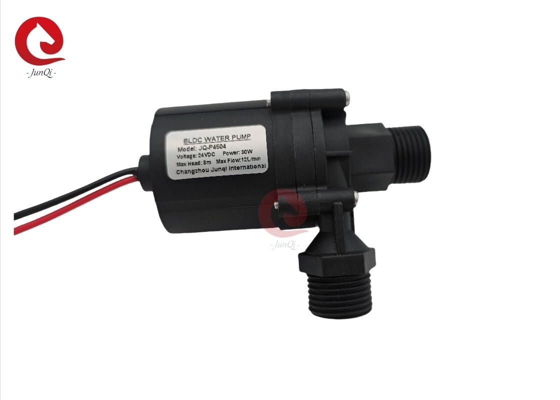 12LPM bezszczotkowy wzmacniacz pompy wody cyrkularnej DC12V 24V Ceramic Shaft Silent Submersible Solar Water Heater Pump prysznicowy