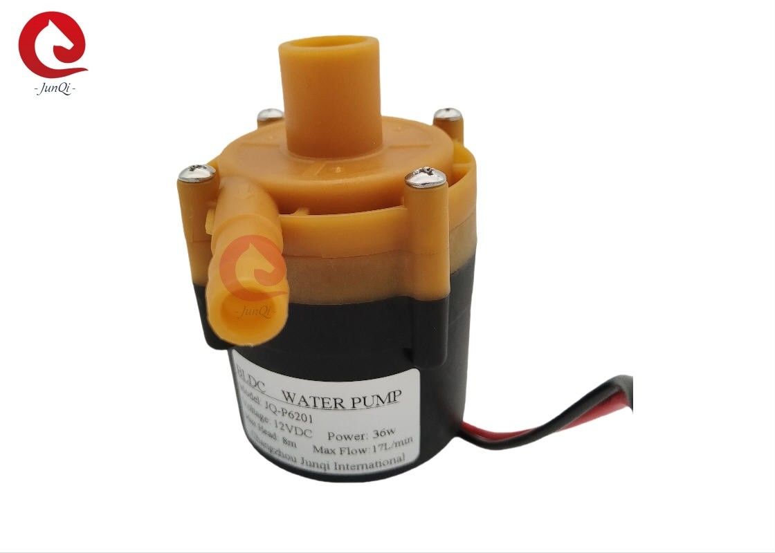 JUNQI 12V 24V Circulation Brushless DC Water Pump JQ-P6201 Laser Chiller Pump