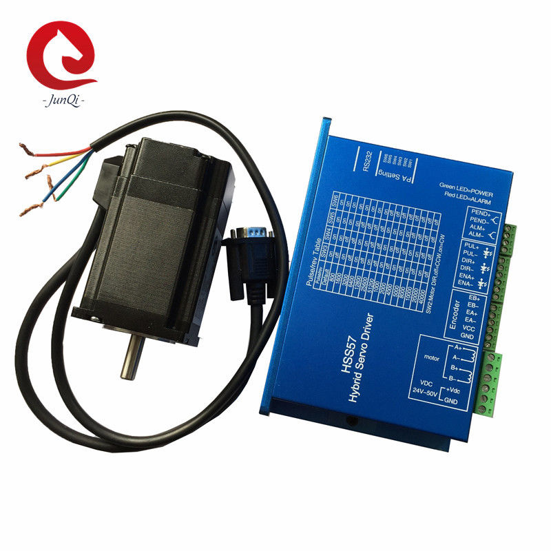 4.2A 2.0NM Silnik krokowy DC z zamkniętą pętlą Nema23 HSS57 Hybrid Step Servo Driver